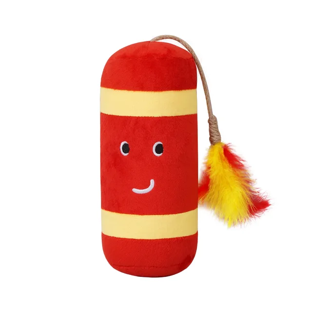 Teething Stick Wear resistant Sisal Scratching Post Tease Cat Toy Catnip - Shop at LoveMi