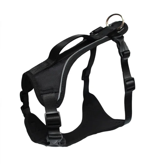 New Dog Harness Easy On And Off Adjustable Black - Shop at LoveMi