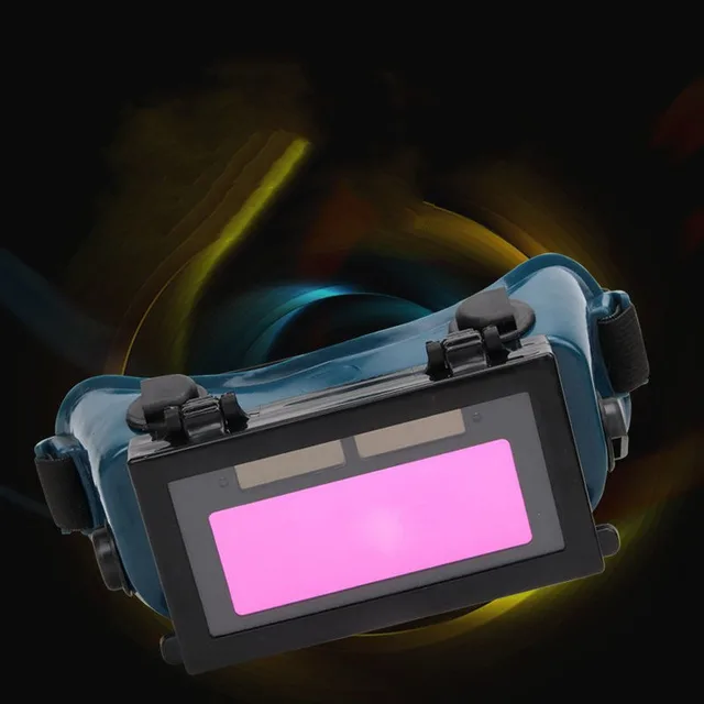 Automatic Dimming And Anti glare Clamshell Type For Welding Glasses Black Blue - Shop at LoveMi