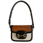 Atmospheric French Niche Design Sense, High End Light Luxury Crossbody Shoulder Bag - Brown