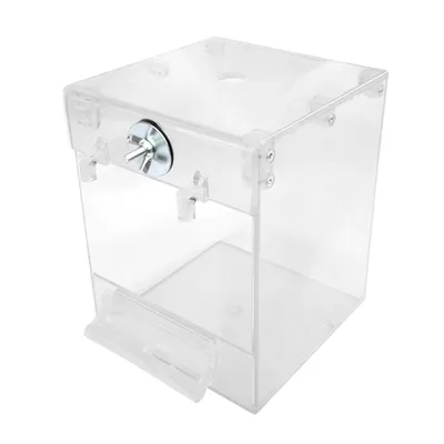 External Bird Bath Transparent Bath Square Basin Bird Supplies Pet Supplies White - Shop at LoveMi