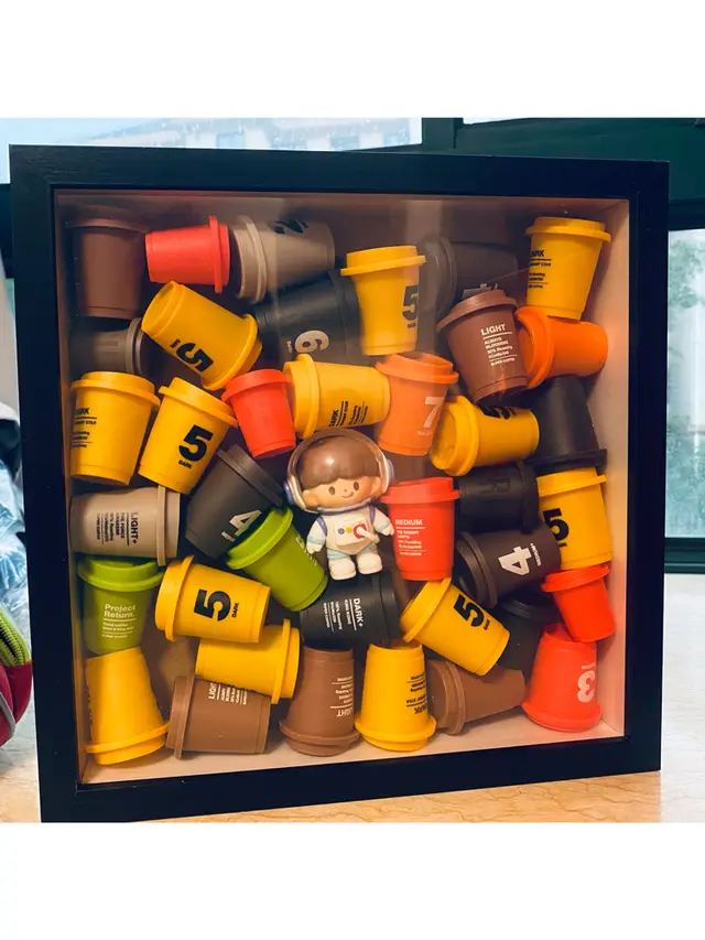 Compatible With Three And A Half Coffee Can Display Boxes Color - Shop at LoveMi