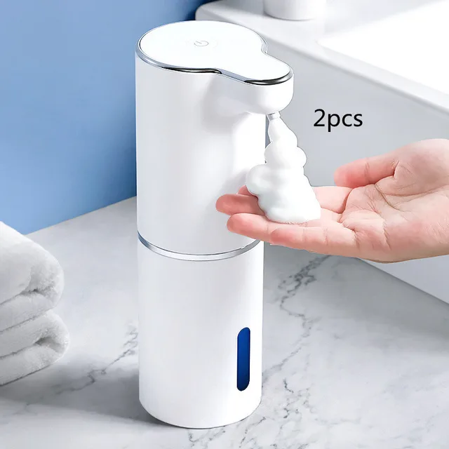 Smart Foam Washing Mobile Phone Automatic Sensor Soap Dispenser White2Pcs - Shop at LoveMi