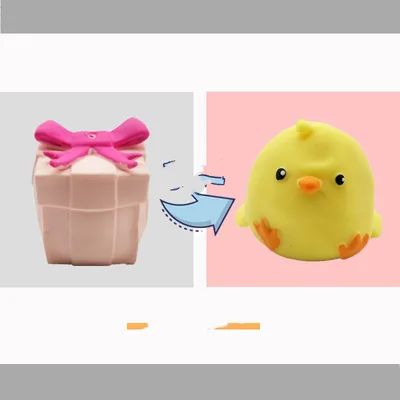 Little Cute Animal Deformed To Heal Bad Mood Toys Yellow - Shop at LoveMi