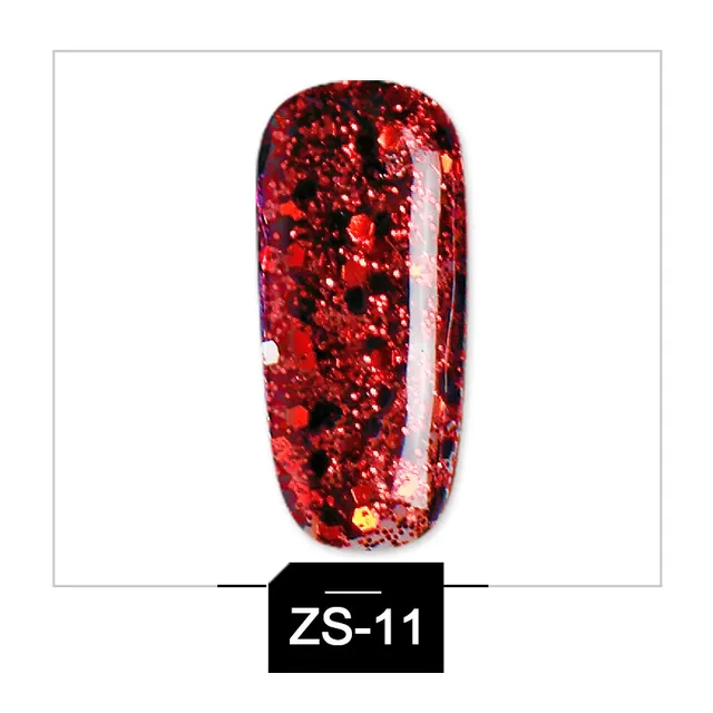 Glitter Phototherapy Nail Polish Glue Removable Nail Sequins 12Zs - Shop at LoveMi