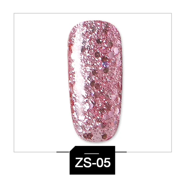 Glitter Phototherapy Nail Polish Glue Removable Nail Sequins 5Zs - Shop at LoveMi