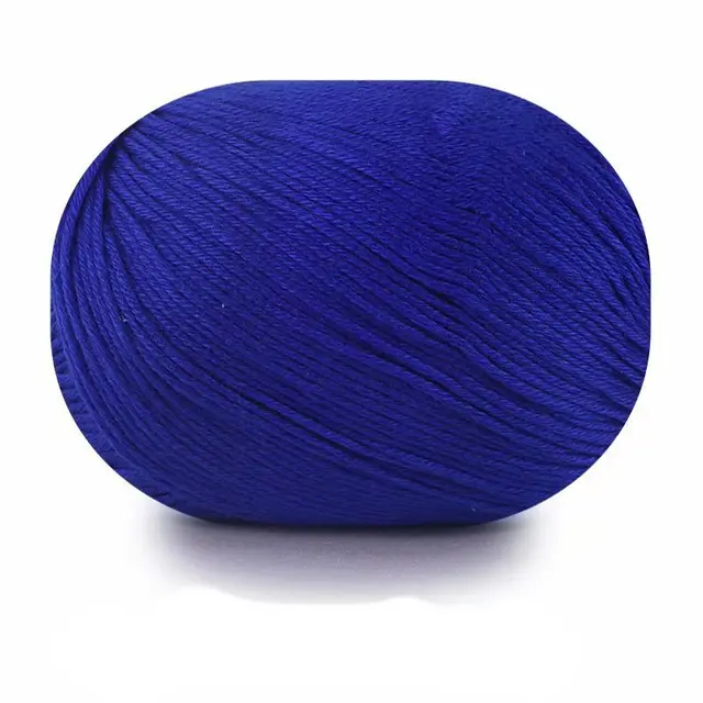 6 strand Hand woven Milk Cotton Yarn Dark Blue - Shop at LoveMi