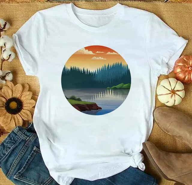 Summer New Letter Printing Women's T shirt Casual Fashion 5 Style - Shop at LoveMi