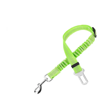 Dog Car Seat Belt Car Towing Rope Green - Shop at LoveMi