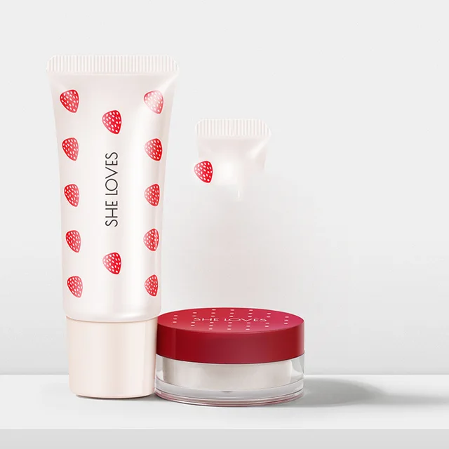 Beauty Makeup Box Set Makeup Loose Powder Finishing Setting Powder Makeup Cream Long Lasting Brighten Invisible Cream Concealer - Shop at LoveMi