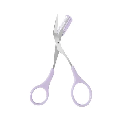 Eyebrows And Eyelashes Small Scissors Portable Light Purple - Shop at LoveMi