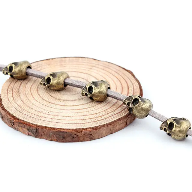 European And American Hot selling Skull Hair Accessories Velvet Rope DIY Accessories Hair Bundle 1Style - Shop at LoveMi