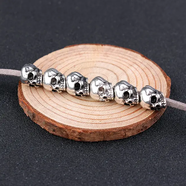 European And American Hot selling Skull Hair Accessories Velvet Rope DIY Accessories Hair Bundle 4Style - Shop at LoveMi