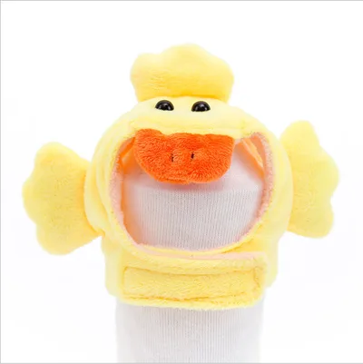 Cartoon Shaped Dog Headgear Cat Hat Cross Dressing Party Selling Cute Pet Clothing Yellow Duck - Shop at LoveMi