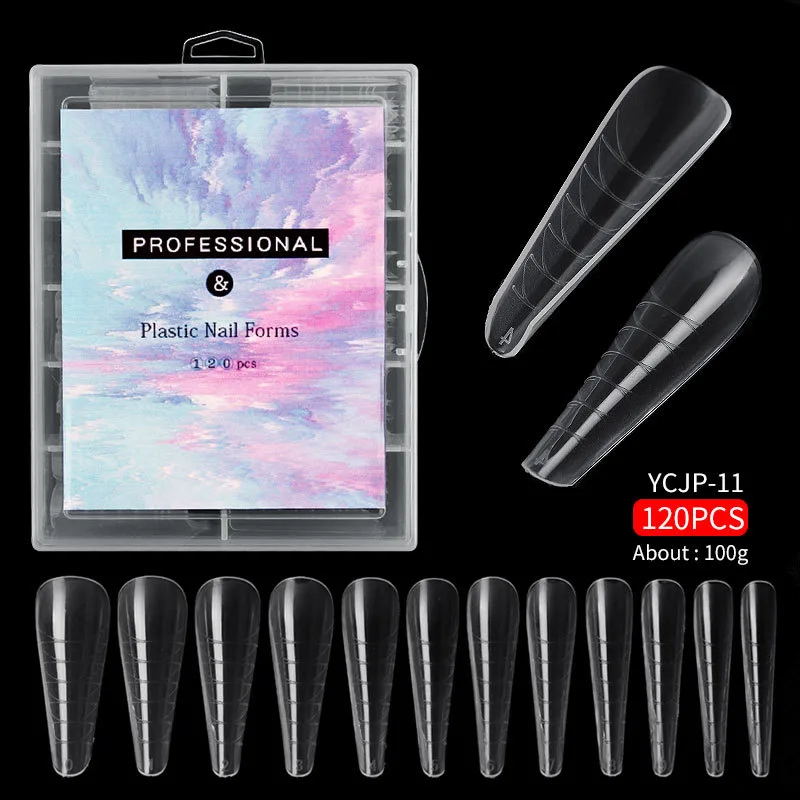 Nail Mold Crystal Extension Without Paper Holder - 11 Style