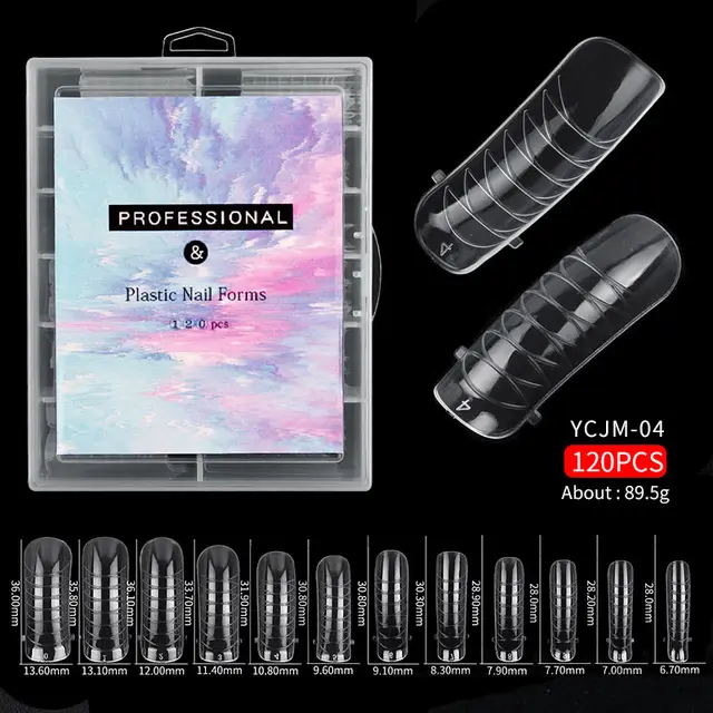 Nail Mold Crystal Extension Without Paper Holder 4 Style - Shop at LoveMi