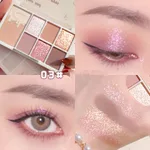 Seven-colour Eyeshadow Palette Matte Pearlescent Colour - No.03