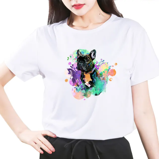 French Bulldog Dog Print All match T shirt For Men And Women - Shop at LoveMi