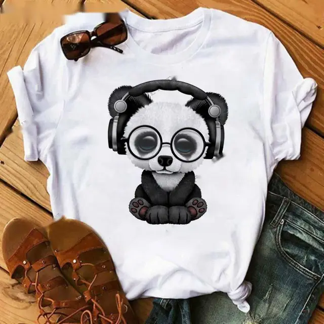 French Card Printing Short sleeved T shirt Picture11 - Shop at LoveMi