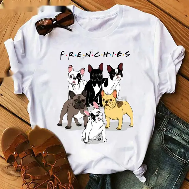 French Card Printing Short sleeved T shirt Picture4 - Shop at LoveMi