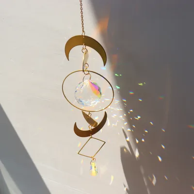 Garden Crystal Ornaments Moon Star New Product 14Style - Shop at LoveMi