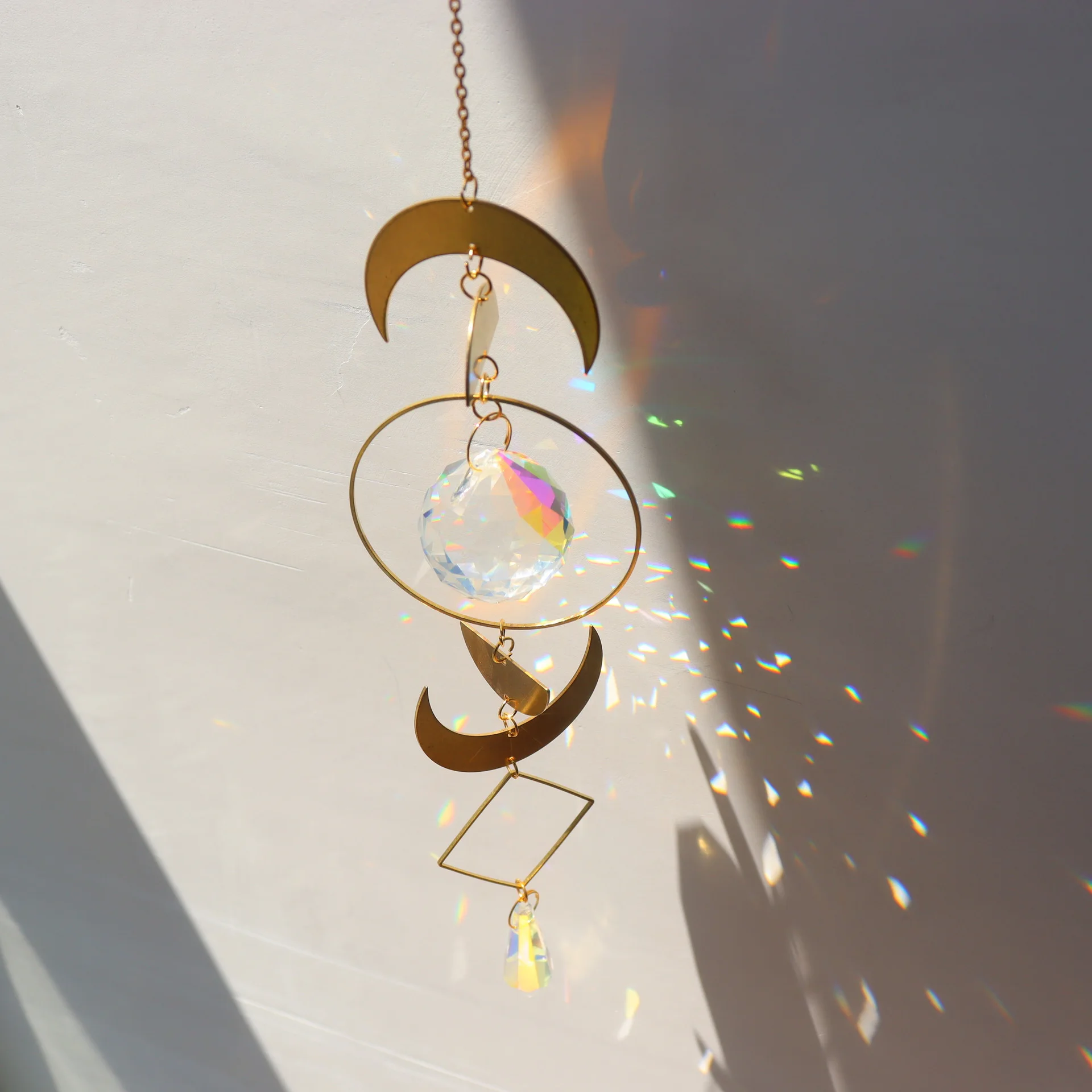 Garden Crystal Ornaments Moon Star New Product - 14Style