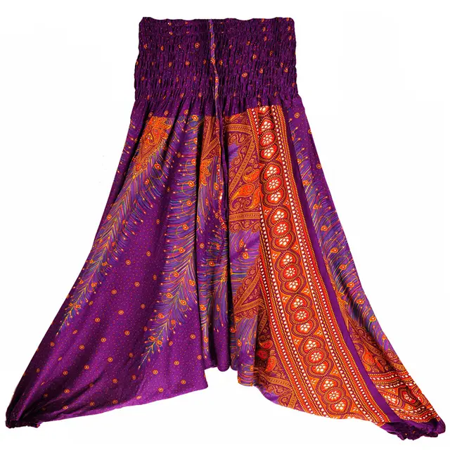 Casual Yoga Pants Yoga Clothes Big Crotch Pants Jumpsuit Belly Dance Purple - Shop at LoveMi