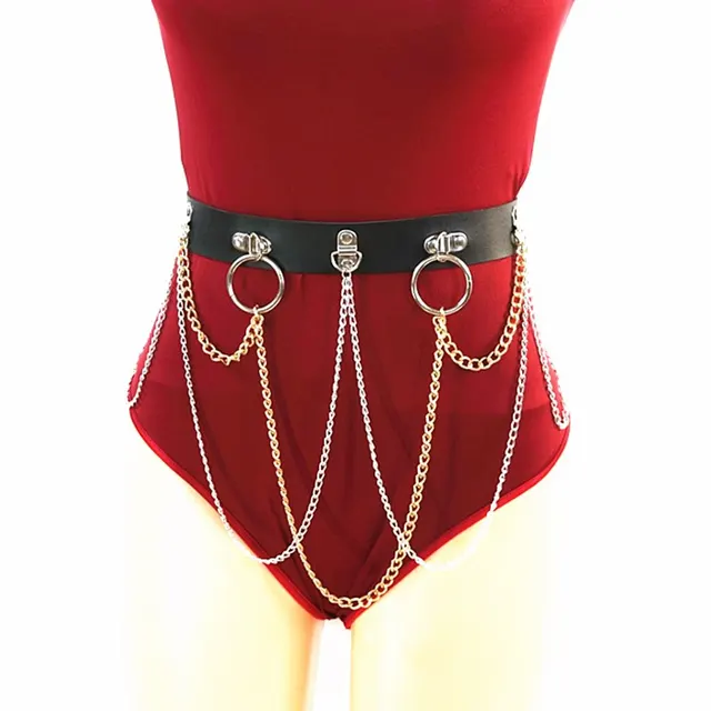 Lovers Binding Waist Chain Wild Belt Jewelry Black - Shop at LoveMi