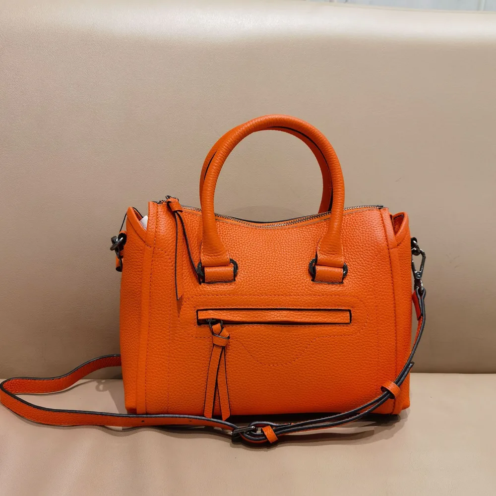 Temperament Star With The Same Crossbody Shoulder Bag Orange - Shop at LoveMi