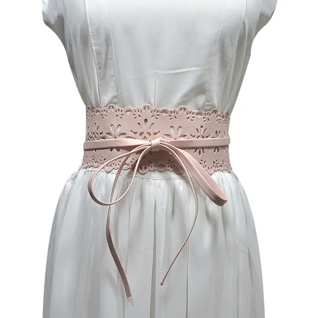 Cross Border European And American Ladies Belt Pink - Shop at LoveMi