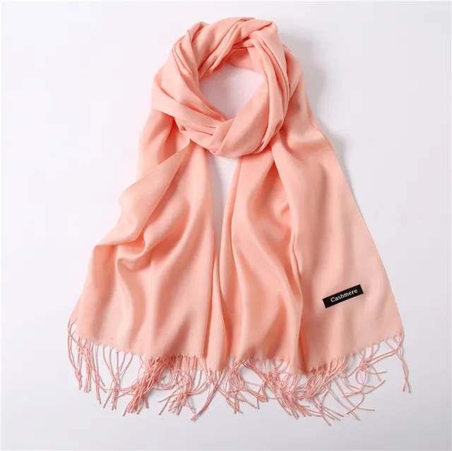All Match Soft Chiffon Scarf Shape Catwalk 02Pink - Shop at LoveMi