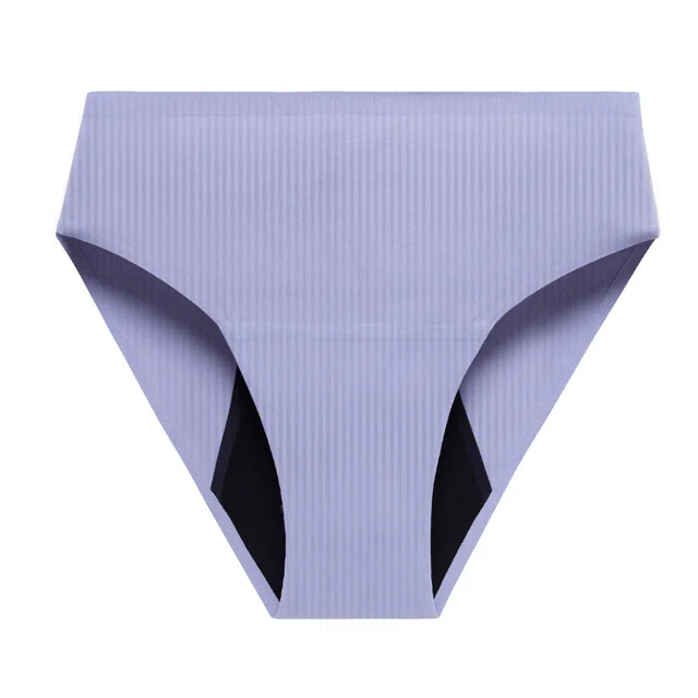 Seamless Aunt's Menstrual Period Panties Purple - Shop at LoveMi
