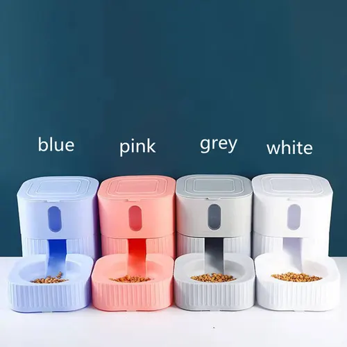 Automatic Pet Feeder Removable And Washable Pink - Shop at LoveMi