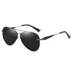 Silver Frame Black And Gray Pi