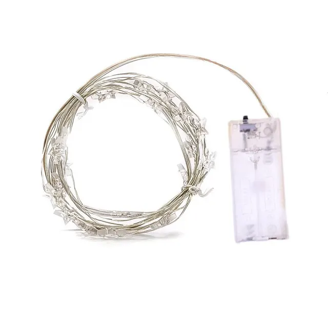 LED Star Fairy Lights Battery Operated Twinkle String Light Copper Warm White - Shop at LoveMi