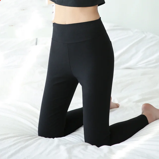 Leggings Spring New Outer Wear Nine Points Black - Shop at LoveMi