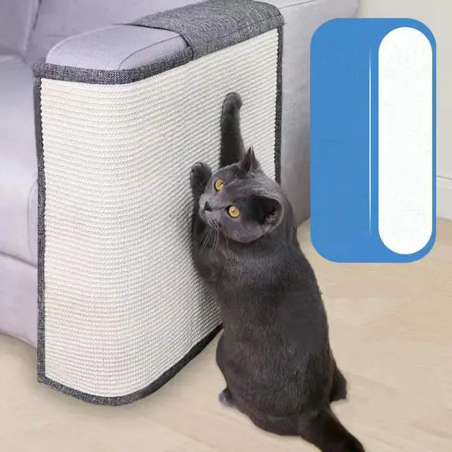 Pet Cat Large Claw Sharpener Cat Claw Sisal Mat Side Section - Shop at LoveMi