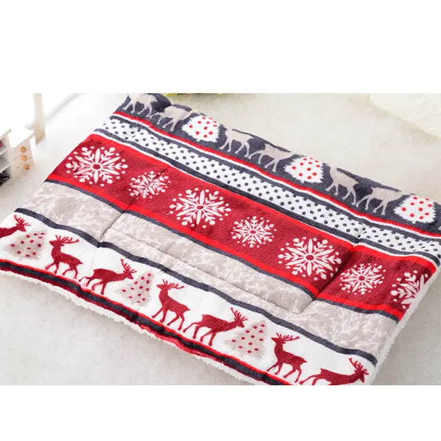 Cotton Pad Cartoon Printed Blanket Sika Deer - Shop at LoveMi