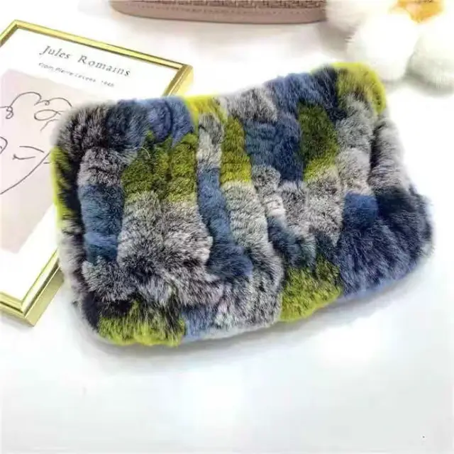 Thickened super stretch leather scarf Yellow Flowers - Shop at LoveMi