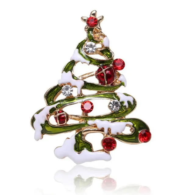 Fashion Christmas Bell Alloy Diamond Brooch 1 Style - Shop at LoveMi