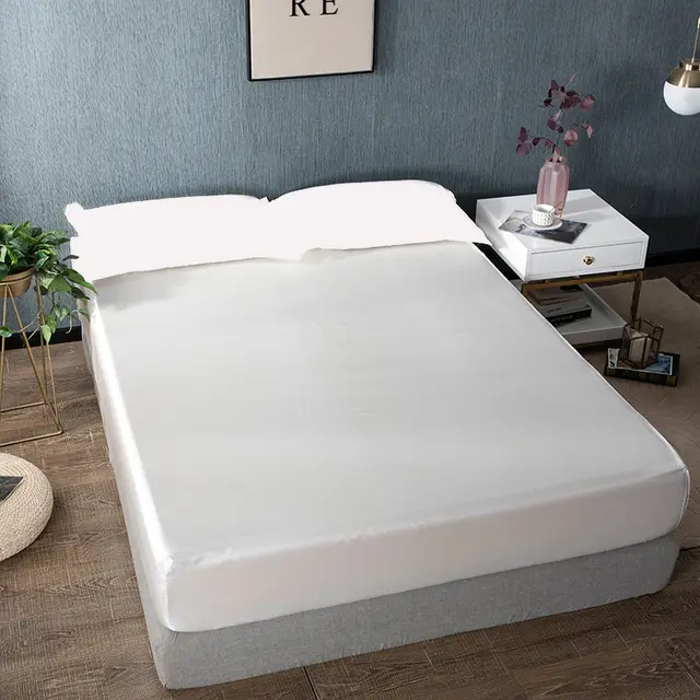 Bed Guard Mattress Cover Simmons Non slip Protective Cover One piece Sheet White - Shop at LoveMi