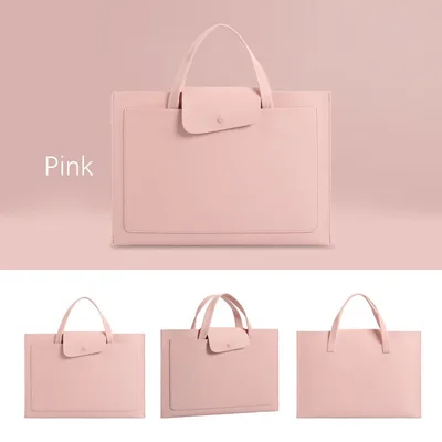 Suitable For Apple Notebook Laptop Bag Liner Girl Powder 2Layer 13Inches - Shop at LoveMi