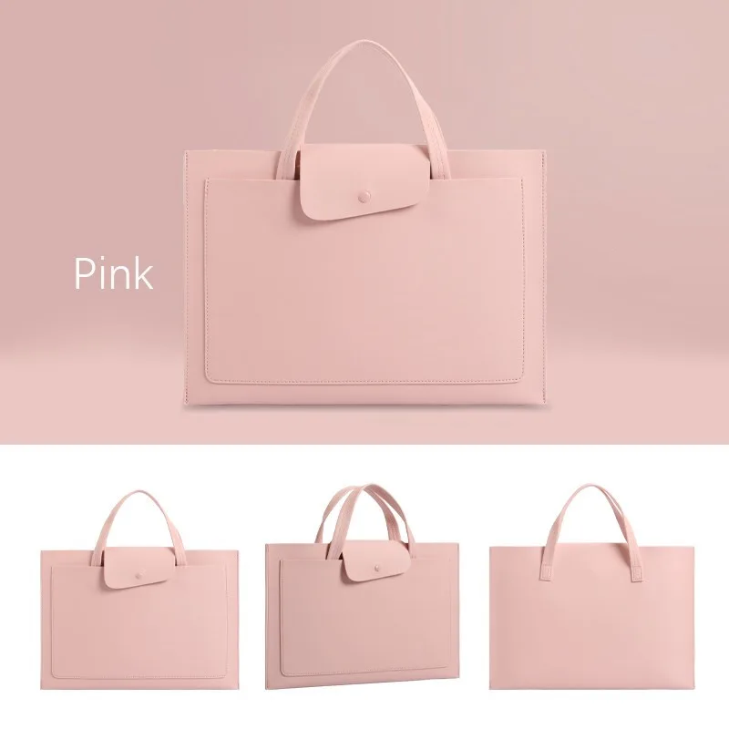 Suitable For Apple Notebook Laptop Bag Liner Girl Powder 2Layer 13Inches - Shop at LoveMi