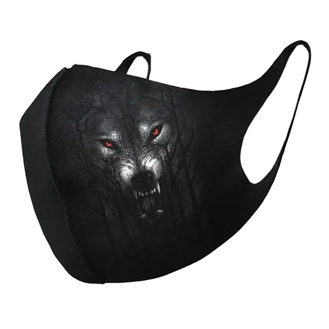 Summer Thin Dustproof Fashion Printing Black Ice Silk Adult Pad Dyeing And Washable A1 - Shop at LoveMi