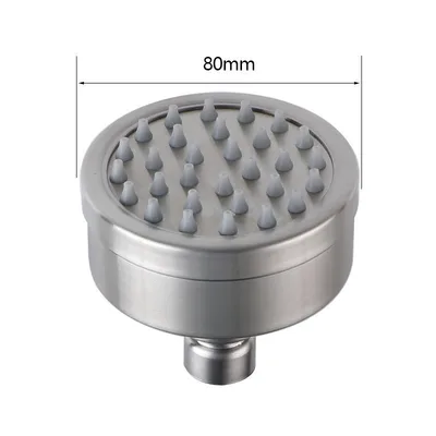 Small Top Shower Head For Pressurized Bath Stainless Steel Coarse Hole - Shop at LoveMi