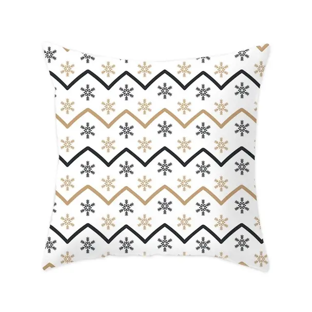 Modern New Polyester Pillowcase Lattice Deer Christmas Gift Without Pillow Core 25Style - Shop at LoveMi