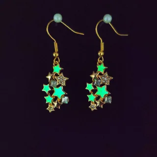 Stars And Moon Temperament Alloy Ear Jewelry Women