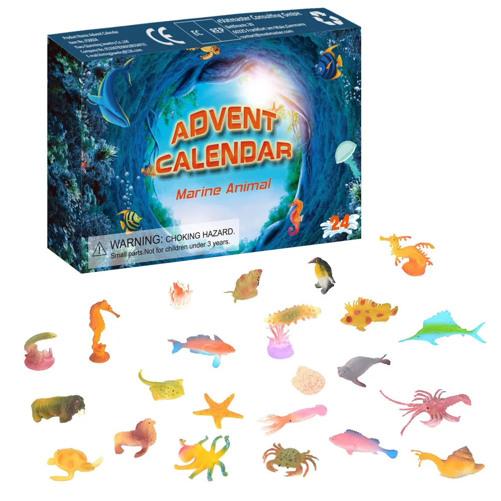 Marine Life Numbers Falling Christmas Countdown - Shop at LoveMi