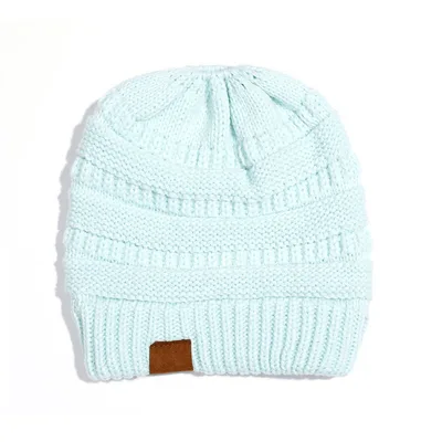 Sports Acrylic Warm Hat Ladies Fall Winter Green - Shop at LoveMi