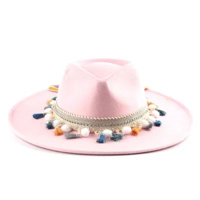 New European And American Fashion Ladies Top Hat Pink - Shop at LoveMi